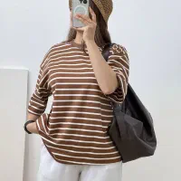 تیشرت باکسی راه راه