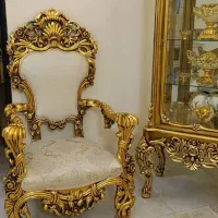 مبل سلطنتی کلاسیک مصری /اقساطی|مبلمان خانگی و میز عسلی|رباطکریم, رباطکریم|دیوار