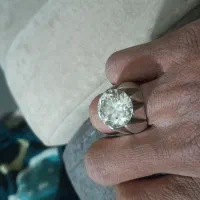 انگشتر نقره موزانایت