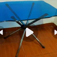 میز شیشه ای