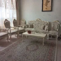 مبلمان سلطنتی سفید طلایی