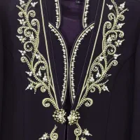 مانتووشلوار،جواهر دوزی شیک و مجلسی