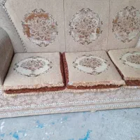 مبل ۷ نفره و درب چوبی