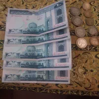 اسکناس20تومانی4عددسریال پشت هم و1عددمتمایزو9عددسکه|کلکسیون سکه، تمبر، اسکناس|تهران, تهرانپارس شرقی|دیوار