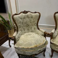 مبل سلطنتی چوب راش|مبلمان خانگی و میز عسلی|شیراز, تپه تلویزیون|دیوار