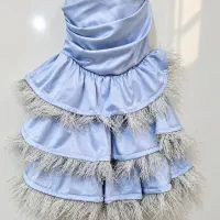 لباس مجلسی کوتاه عروسکی