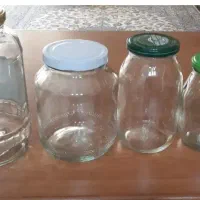 شیشه نگهداری ترشی و مربا و سس گوجه و ادویه