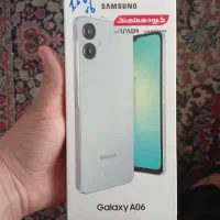 گوشی A06 سامسونگ حافظه ۱۲۸ رم ۶ پلمپ کارخانه