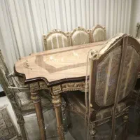 ناهارخوری سلطنتی ۸نفره نو، منبت‌کاری دست‌ساز