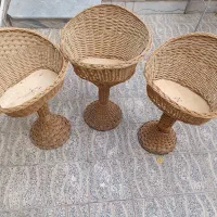 سبد پایه بلندحصیری