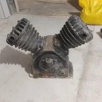 کمپرسور باد صنعتی خورجینی قدیمی/اصلی /جون دار