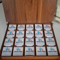 جعبه مقوایی چوبی فلزی شکلات