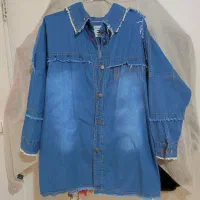 مانتو جین ترک شیک.. نو سایز ۴۶