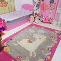 فرش اتاق کودک دخترانه