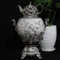 سماور سه کاره طرح ماربل|سماور، چای‌ساز، قهوه‌ساز|یزد, |دیوار