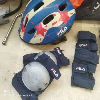 اسکیت فیلا اصل قابل تنظیم با لوازم و کلاه سالم|دوچرخه، اسکیت، اسکوتر|محمودآباد, |دیوار