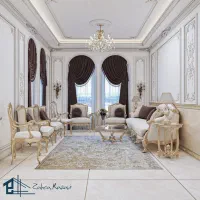 طراحی  3d دکوراسیون داخلی و نما گروه معماری رضوی