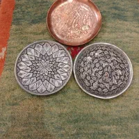 ۳ عدد دیوارکوب . با بهترین نقوش و قلم زنی عالی|کلکسیون اشیاء عتیقه|تهران, آرژانتین|دیوار