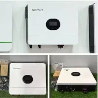 اینورتر Growatt+باتری لیتیومی(پک کامل ضد قطعی برق)