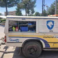 تنها امداد خودرو لردگان همراه با لوازم.یدک کش