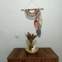 دیوارکوب مکرومه