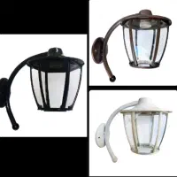 چراغ حیاطی  کلاسیک فلزی سفید