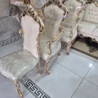 مبل سلطنتی ۹نفره تمام چوب (((پارلاق)|مبلمان خانگی و میز عسلی|تبریز, |دیوار