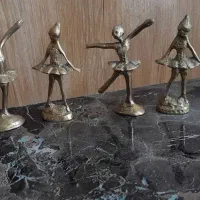 مجسمه رقصنده 4عددی بالرین