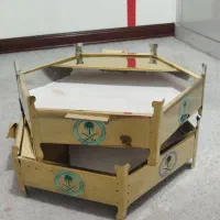 منقل طلایی استیل