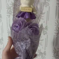 دسته گل عروسک دار