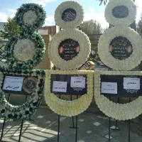 کرایه تاج گل ترحیم ۲۰۰تومان کرایه سایبان میز صندلی|خدمات پذیرایی، مراسم|اردبیل, |دیوار