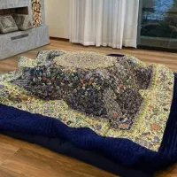 لحاف کرسی چارقد دستدوز با متریال مرغوب آماده تحویل|رختخواب، بالش، پتو|تهران, شهرک ولیعصر جنوبی|دیوار