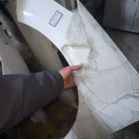 چراغ بنز c استوک  درب و گلگیر راننده بنز E فابریک|قطعات یدکی و لوازم جانبی|قدس, شهرک فرزان|دیوار