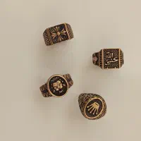 انگشتر مردانه رنگ ثابت