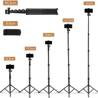 انواع سه پایه موبایل،دوربین برند Jmary و Huawei|دوربین عکاسی و فیلم‌برداری|شیراز, سینما سعدی|دیوار