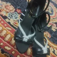 دو جفت  صندل مشکی نو|کیف، کفش، کمربند|یزد, |دیوار