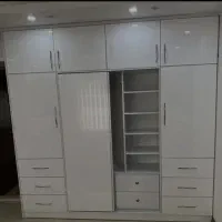 انواع کابینت و کمد دیواری|کتابخانه، شلف، قفسه‌های دیواری|پاکدشت, پاکدشت (مامازند)|دیوار