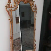 آینه و شمعدان برنجی