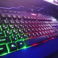 کیبورد گیمینگ هیسکا|قطعات و لوازم جانبی رایانه|گنبد کاووس, |دیوار