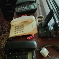 گوشی تلفن ساده ۴۰۰ بیسیم ۱.۵|تلفن رومیزی|بناب, |دیوار