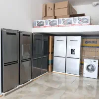 یخچال دوقلوی stellon در رنگ های متفاوت یخساز دار|یخچال و فریزر|بروجرد, |دیوار