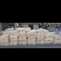 پوشال کولر آبی درجه ۱ گل تک