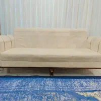 مبل تمیز و شیکو محکم نیم ست|مبلمان خانگی و میز عسلی|رشت, کوی حسینی|دیوار