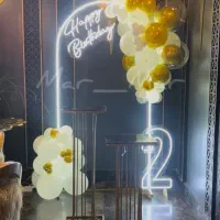 بادکنک آرایی تم تولدجشن تکلیف|خدمات پذیرایی، مراسم|قم, گلزار|دیوار