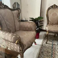 مبلمان سلطنتی 9 نفره|مبلمان خانگی و میز عسلی|ری, دیلمان|دیوار