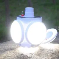 چراغ خورشیدی اضطراری توپی 5 پره پرداخت درب منزل