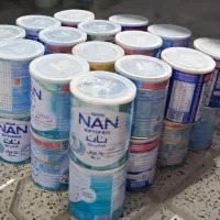 قوطی خالی شیر خشک تمیز و سالم