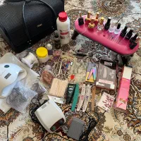 لوازم ناخن کاملا نو در حد یه بار دوبار استفاده شده|آرایشی، بهداشتی، درمانی|تهران, سردارجنگل|دیوار