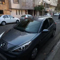 207iدنده ای خاکستری1400|خودرو سواری و وانت|جوانرود, |دیوار