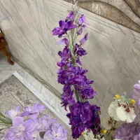 گل مصنوعی به همراه گلدان|گل مصنوعی|قم, انسجام|دیوار